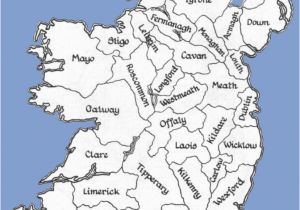 How to Draw A Map Of Ireland Counties Of the Republic Of Ireland