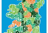 How to Draw A Map Of Ireland Ireland Type Map by James Mcdonald Maps How to Draw Hands