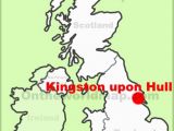 Hull Map England Map Of Uk Hull