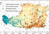 Humidity Map Europe Location Of Study area Meteorological Stations soil