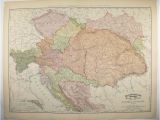 Hungary Map In Europe Austria Map Hungary 1896 Large Map Transylvania Map Bosnia