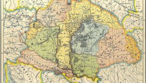 Hungary Map In Europe Map Of Central Europe In the 9th Century before Arrival Of