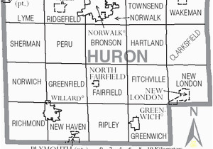 Huron County Ohio Map 29 Bellevue Ohio County Map Ny County Map