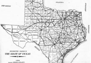 Hwy Map Of Texas Map Of Texas Black and White Sitedesignco Net