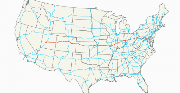 I 70 Colorado Map Interstate 70 Wikipedia