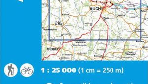 Ign Maps France Ign 1843 Auch Barran Frankreich Wanderkarte 1 25 000