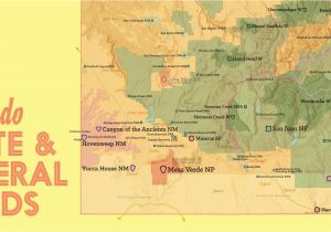 Ignacio Colorado Map Amazon Com Best Maps Ever Colorado State Parks Federal Lands Map