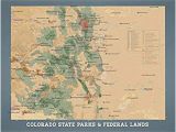 Ignacio Colorado Map Amazon Com Best Maps Ever Colorado State Parks Federal Lands Map