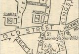 Ilford England Map Quakers Around Shoreditch and Life Around Bunhill