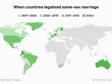 Ilga Europe Map 10 Maps Show How Different Lgbtq Rights are Around the World
