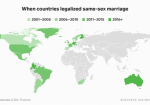 Ilga Europe Map 10 Maps Show How Different Lgbtq Rights are Around the World