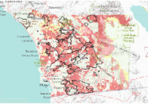 Imperial Valley California Map Wildfire Hazard Map Ready San Diego