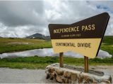 Independence Pass Colorado Map Continental Divide Sign Picture Of Independence Pass aspen