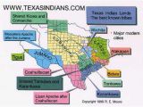 Indian Reservations Texas Map Map Of Texas Indians Business Ideas 2013