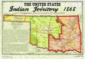 Indian Reservations Texas Map Oklahoma Territory Indian Territory Map Oklahoma History
