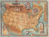 Indian Reservations Texas Map Tribes Of the Indian Nation I Have Two Very Large Maps Framed On My