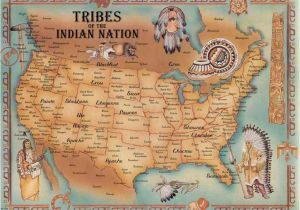Indian Reservations Texas Map Tribes Of the Indian Nation I Have Two Very Large Maps Framed On My