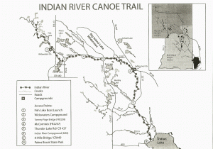 Indian River Michigan Map Michigan Trail Maps