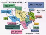 Indian Tribes In Texas Map Map Of Texas Indians Business Ideas 2013