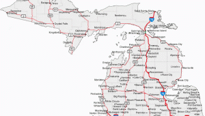 Indiana and Michigan Map Map Of Michigan Cities Michigan Road Map