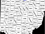 Indiana and Ohio County Map List Of Counties In Ohio Wikipedia