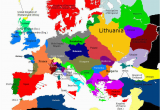 Interactive Map Of Europe Game Europe 1430 1430 1460 Map Game Alternative History