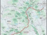 Interactive oregon Trail Map the Colorado Trail Map Secretmuseum