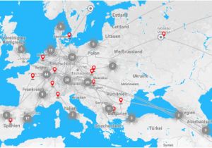 Interactive Rail Map Of Europe Db Cargo Network Deutsche Bahn Ag