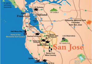 International Airports In California Map San Jose Ca Official Website Maps