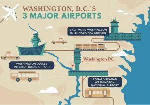 International Airports In Canada Map A Guide to Airports Near Washington D C