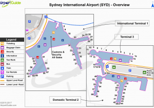 International Airports In Ireland Map Sydney Sydney Kingsford Smith International Syd Airport Terminal