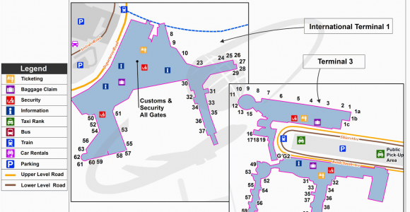 International Airports In Ireland Map Sydney Sydney Kingsford Smith International Syd Airport Terminal