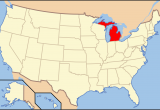 Interstate Map Of Michigan Index Of Michigan Related Articles Wikipedia