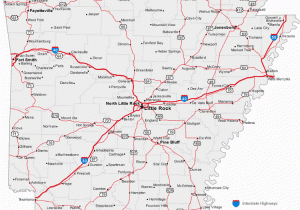 Interstate Map Of Michigan Map Of Arkansas Cities Arkansas Road Map