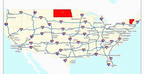 Interstate Map Of Ohio Map Of the United States Highways Valid Map Interstate Highways In