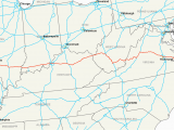 Interstate Map Of Tennessee Interstate 64 Wikipedia