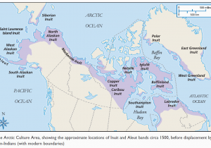 Inuit Canada Map the People Of the Canadian Arctic are Known as the Inuit