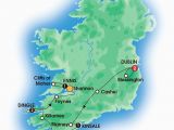 Ireland Bus Map 2017 southern Gems 7 Day 6 Night tour Overnights 2 Dublin