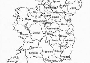 Ireland County Map Outline Free Games From Ireland Printable Puzzles Word Jumbles