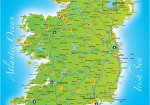 Ireland Driving Map Ireland Road Map