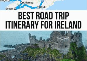 Ireland Driving Map the Perfect Ireland Road Trip Itinerary You Should Steal
