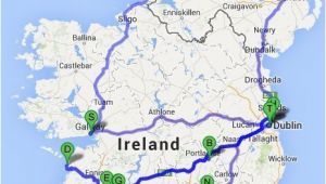 Ireland Driving Map the Ultimate Irish Road Trip Guide How to See Ireland In 12