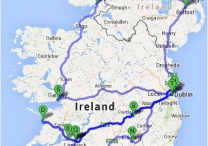 Ireland Driving Map the Ultimate Irish Road Trip Guide How to See Ireland In 12