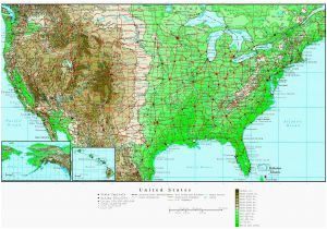 Ireland Elevation Map Elevation Map oregon Us topographic Map with Highways Awesome Us