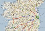 Ireland Highway Map Ireland Road Map