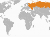 Ireland Location On World Map Ireland Russia Relations Wikipedia