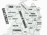 Ireland Map Black and White Ireland According to Dubliners D D D Travels