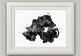 Ireland Map Black and White northern Ireland Map Black White Print Watercolor Map Wall