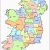 Ireland Map Counties and Cities Map Of Counties In Ireland This County Map Of Ireland Shows All 32