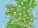 Ireland Map Showing Counties Map Of Ireland Ireland Trip to Ireland In 2019 Ireland Map